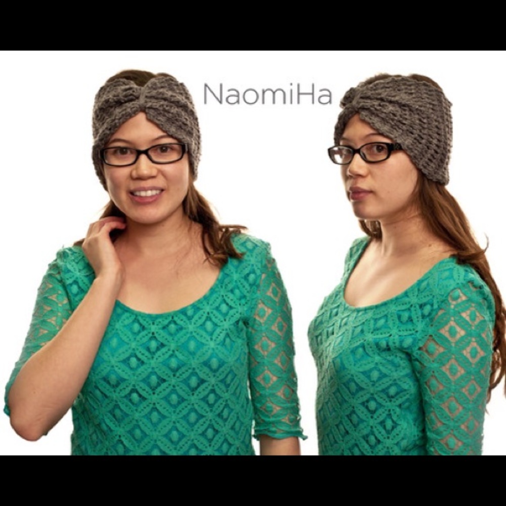 crochet turban headband (taking custom ord…